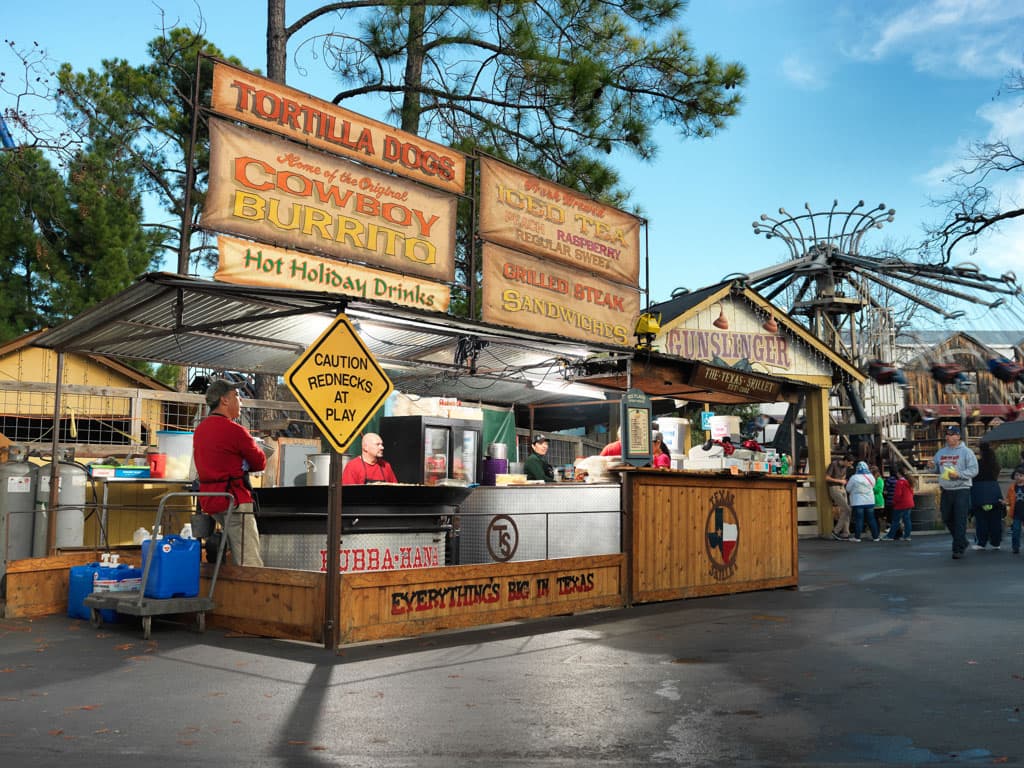 Texas Skillet booth at an event